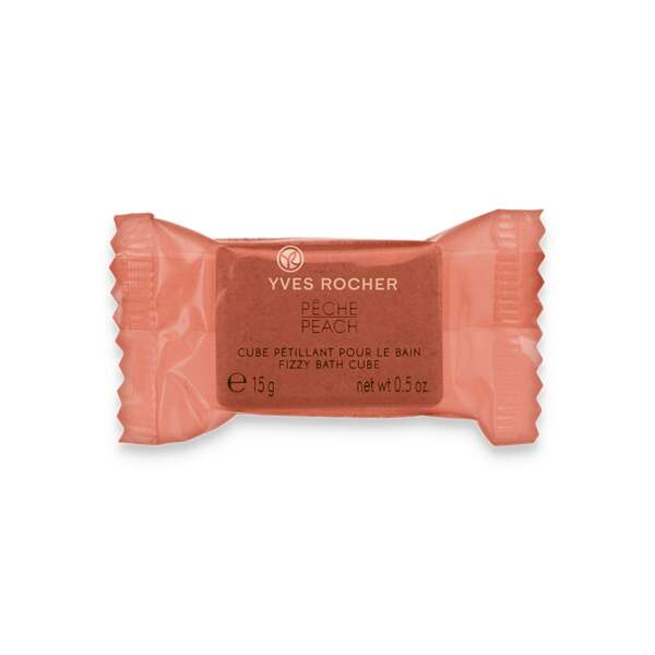 Pastilla efervescente para el baño de Melocotón
