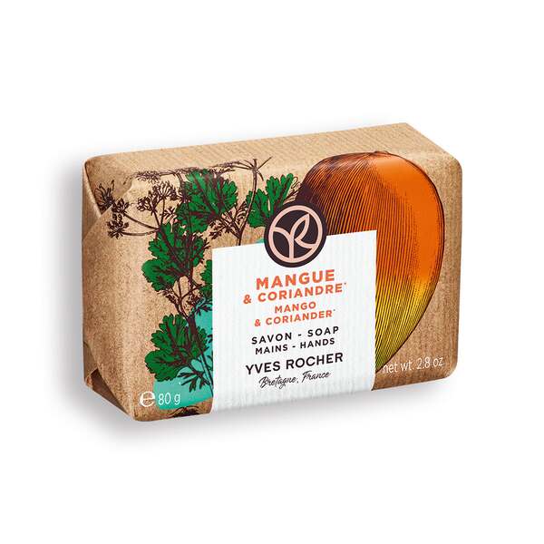 Yves Rocher - Jabón en Pastilla Mango & Cilantro