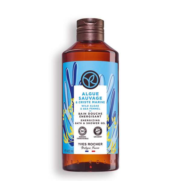 Yves Rocher - Gel De Ducha Alga Salvaje & Hinojo Marino Mujer