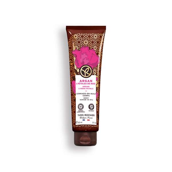 Yves Rocher - Exfoliante Corporal Argán & Pétalos De Rosa Mujer