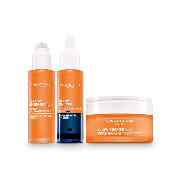 Yves Rocher - Kit de cuidado facial Glow Energie - primeras arrugas